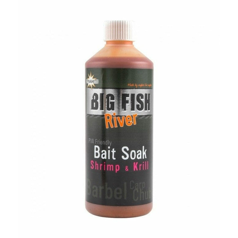 Dynamite Baits Big Fish River Bait Soak - Cheese & Garlic 500ml