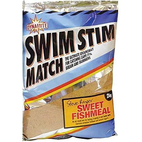 Dynamite Baits Swim Stim Match Sweet Fishmeal Groundbait 2kg