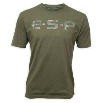 ESP T-Shirt Camo Logo Olive 2XL