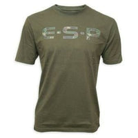 ESP T-Shirt Camo Logo Olive 2XL