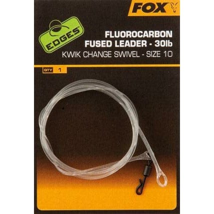 Edges™ Fluorocarbon Fused Leaders Size 10 - CAC695