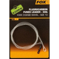 Edges™ Fluorocarbon Fused Leaders Size 10 - CAC695