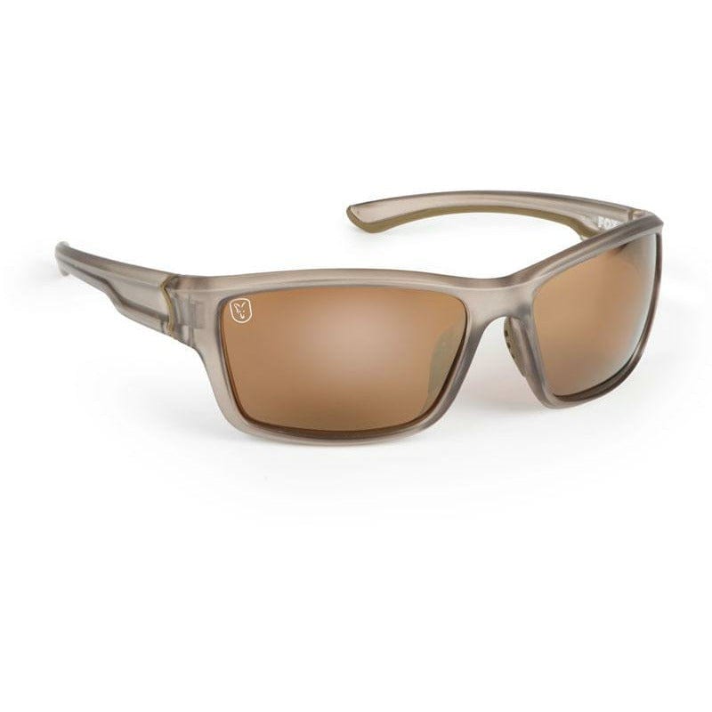 Fox® Avius® Wraps - Trans Khaki Frame/Brown Mirror Lens - CSN045