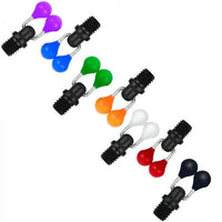 Fox - Black Label Pivoting Ball Clips