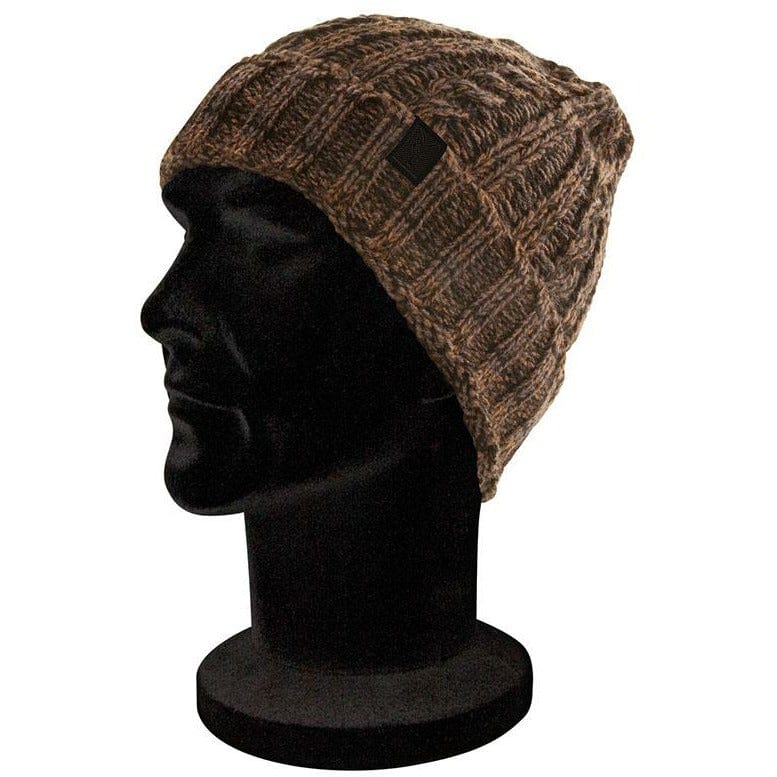 FOX CAMO/BLACK KNIT BEANIE