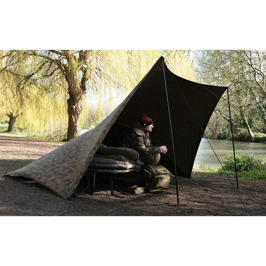 Fox Camo Tarp Waterproof Fishing Shelter Tarp – MatchFishing