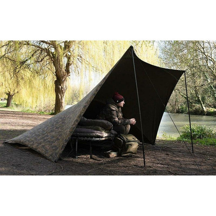 fox camo tarp angling direct Fox Camo Tarp Waterproof Fishing Shelter Tarp – MatchFishing