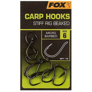 FOX Carp Hooks Stiff Rig Beaked