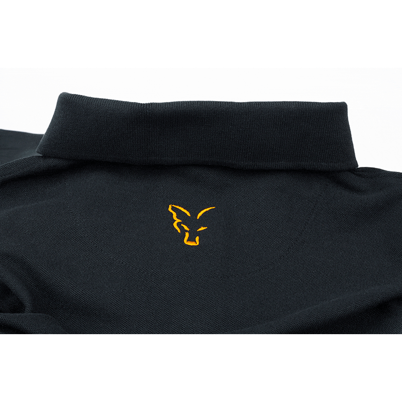 Fox Collection Black / Orange Polo Shirt