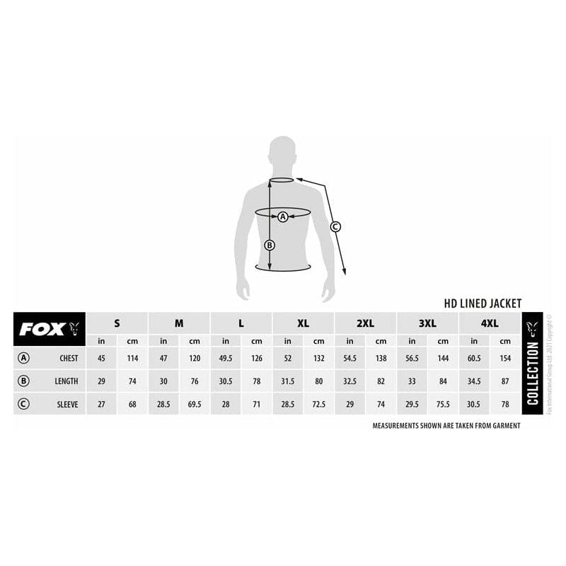 Fox Collection HD Lined Jacket