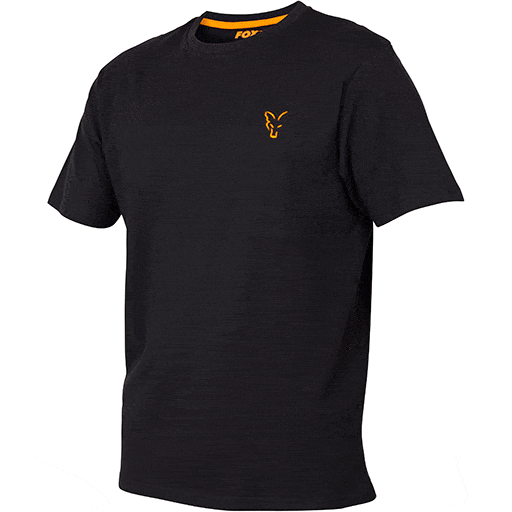 FOX COLLECTION ORANGE & BLACK T-SHIRT