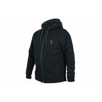 FOX COLLECTION SHERPA HOODY BLACK/ORANGE