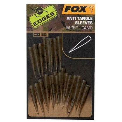 Fox Edges Camo Micro Anti Tangle Sleeves 25pcs  - CAC768