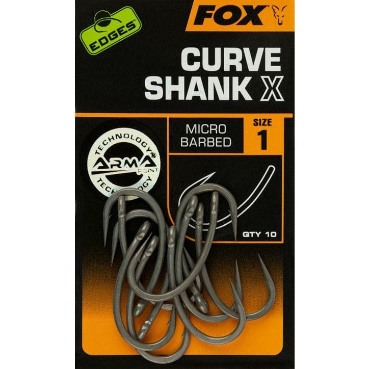 Fox Háčky Curve Shank 10 ks - Rybářské potřeby Fox Háčky Curve Shank 10 ks - Rybářské potřeby