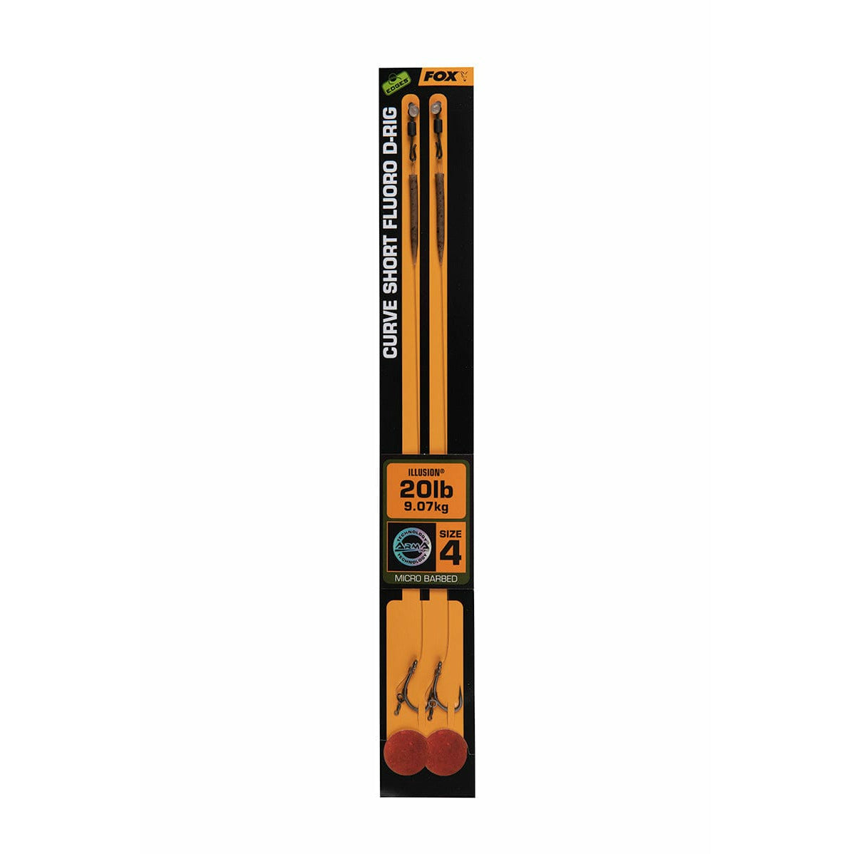 Fox Edges Curve Short Fluoro D-Rig