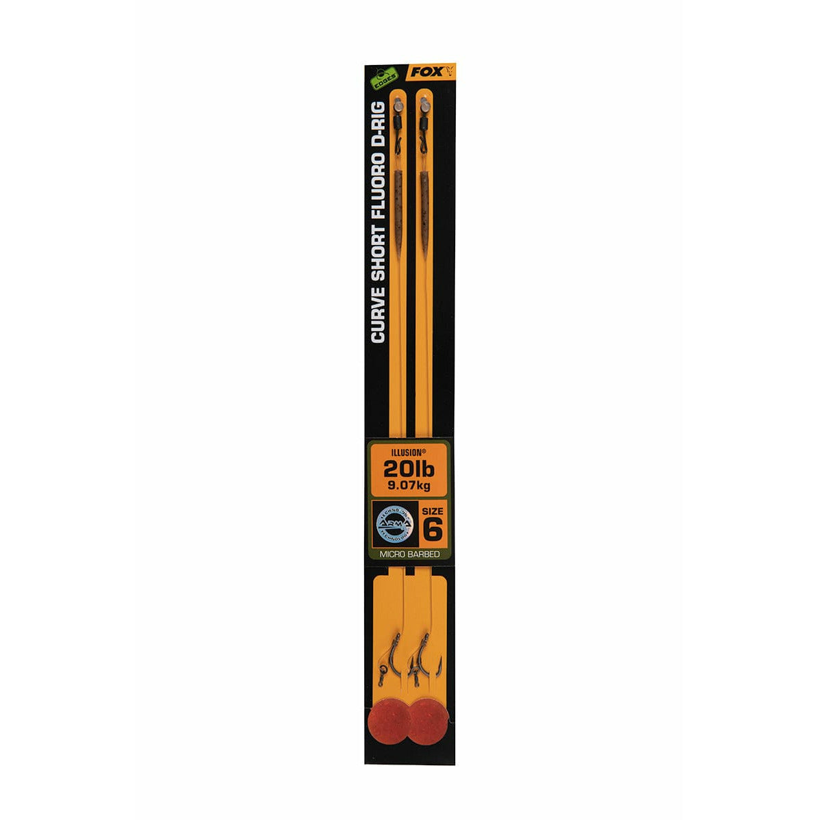 Fox Edges Curve Short Fluoro D-Rig