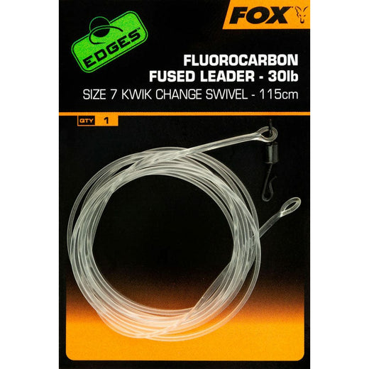 FOX EDGES™ FLUOROCARBON FUSED LEADERS KWIK CHANGE