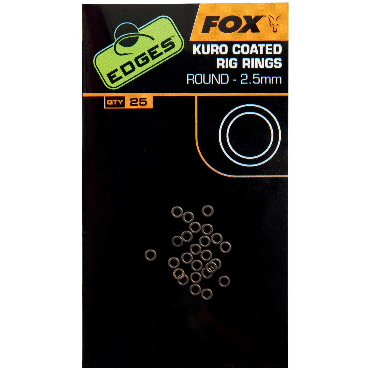 FOX Edges Kuro O Rings 2.5mm small x