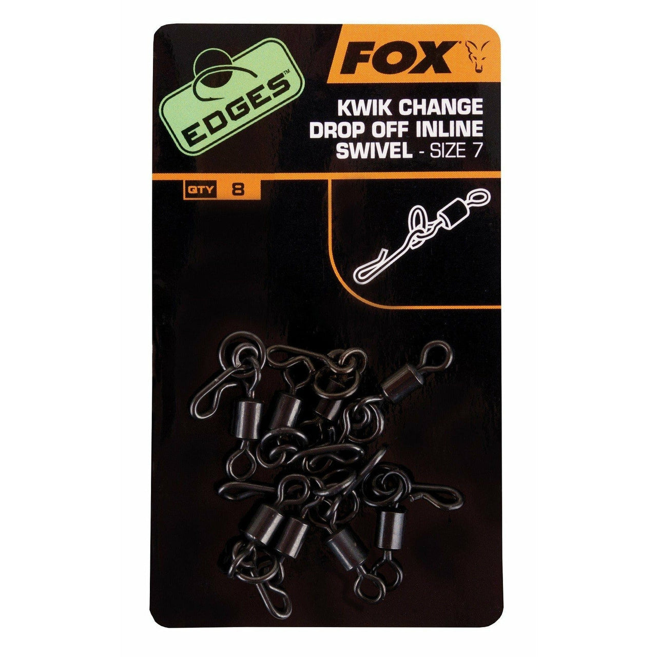 Fox Edges Kwik Changes Drop Off inline swivel 7