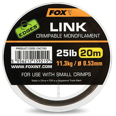 Fox Edges Link Trans Khaki Mono
