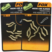 Fox Edges Micro Line Aligner Hook sz 10-7