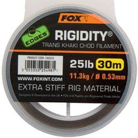 Fox Edges Rigidity Chod Filament Trans Khaki 25lb/0.53mm