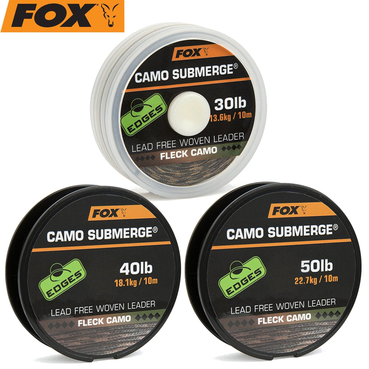 Fox Edges Submerged Camo 50lb 10m