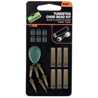 Fox Edges Tungsten Chod Bead Kit x 6 beads buffer sleeves