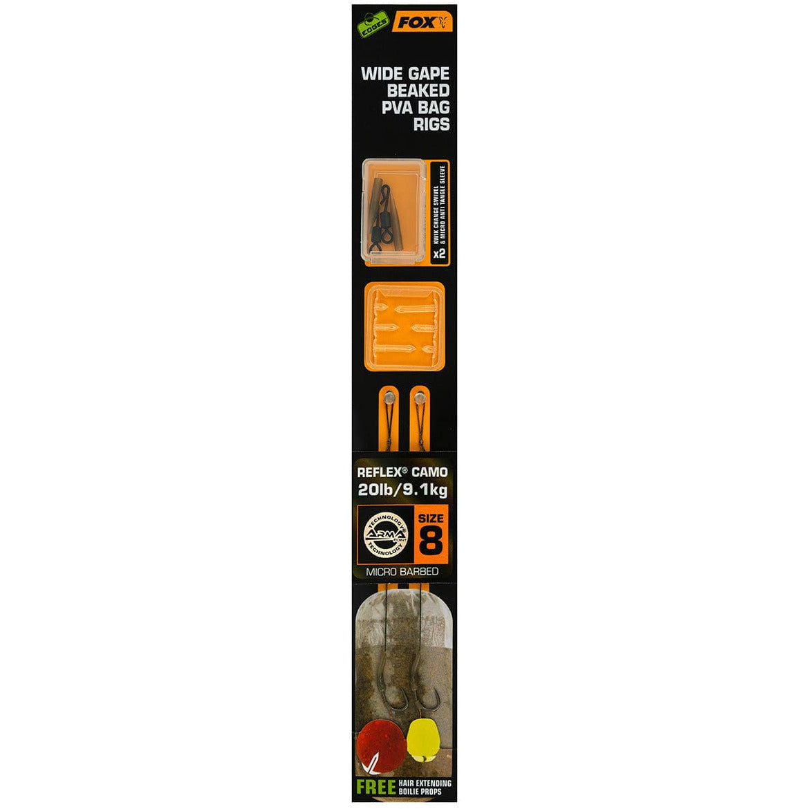 Fox EDGES Wide Gape Beaked PVA Bag Rigs