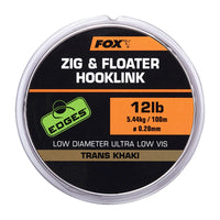 Fox Edges Zig & Floater Hooklink 100m ,  CML170