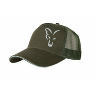 FOX GREEN & SILVER TRUCKER CAP
