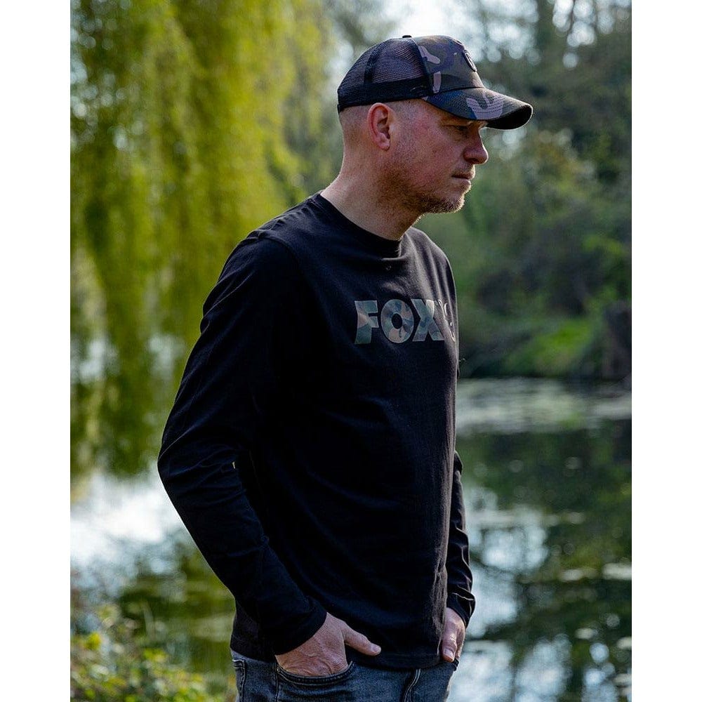 Fox Long Sleeve Black / Camo T-Shirt