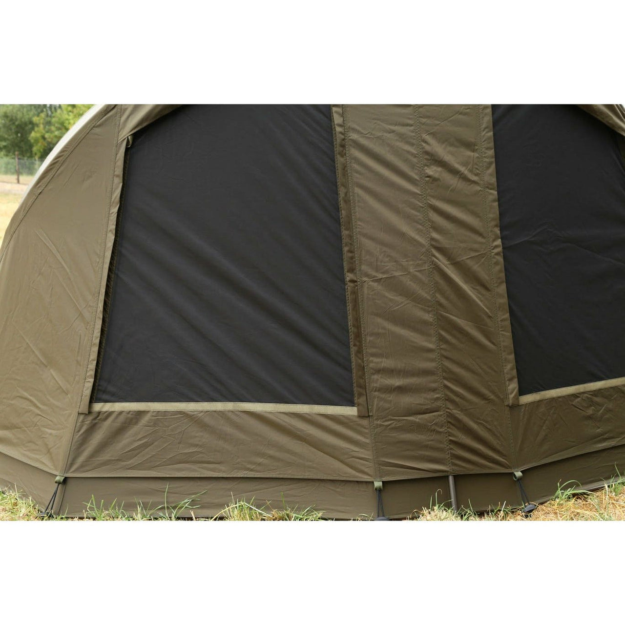 fox zelt r-serie FOX R Series 1 Man XL Khaki Bivvy Fishing Tent – MatchFishing