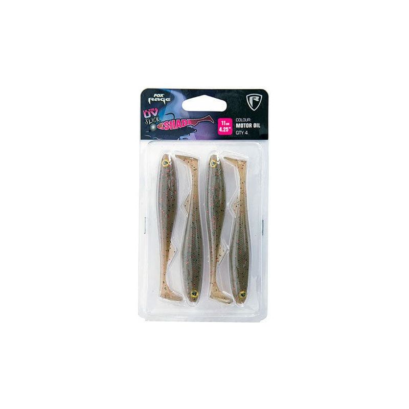 Fox Rage Ultra UV Slick Shad Single Colour Packs