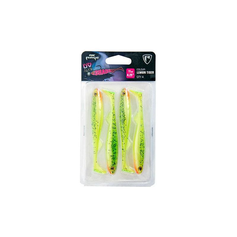Fox Rage Ultra UV Slick Shad Single Colour Packs