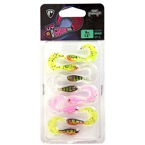 Fox Rage UV Micro Grub 4cm 8pcs - NMC010