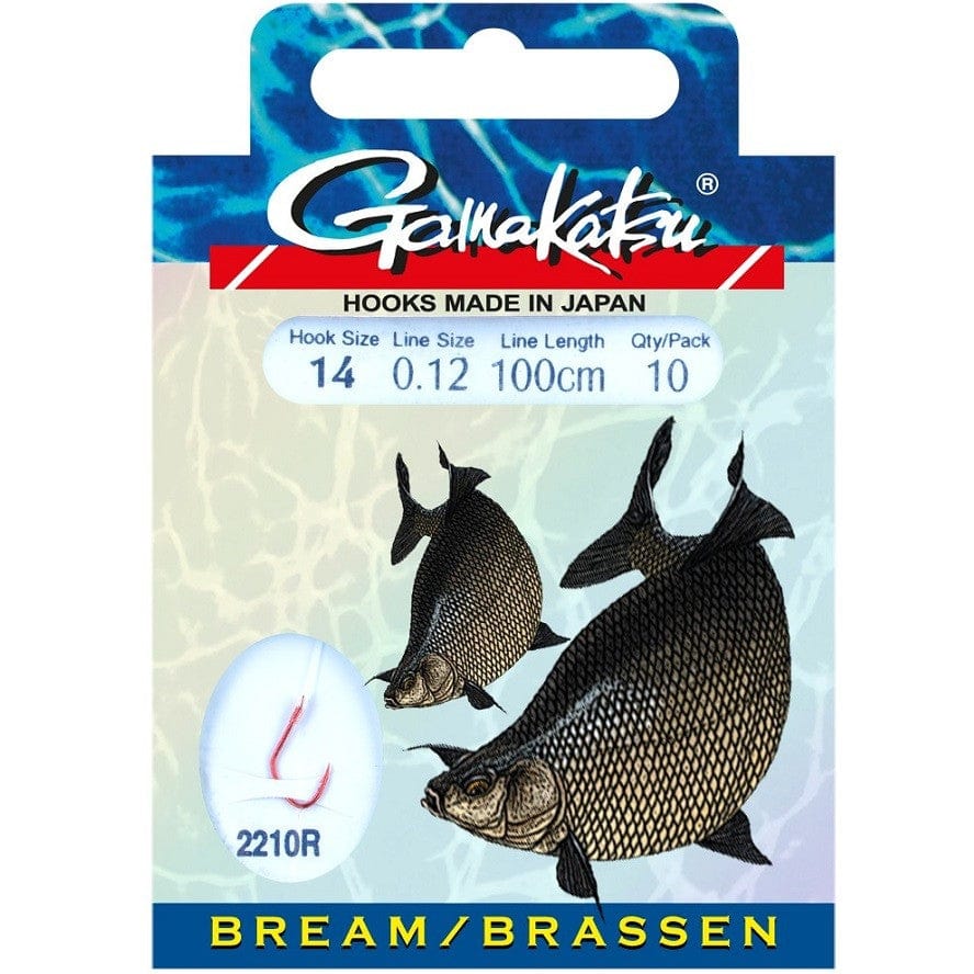Gamakatsu BOOKLET BREAM 2210R Ready-Made Hooklengths – MatchFishing