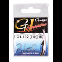 Gamakatsu G-1 COMPETITION 102 HOOKS
