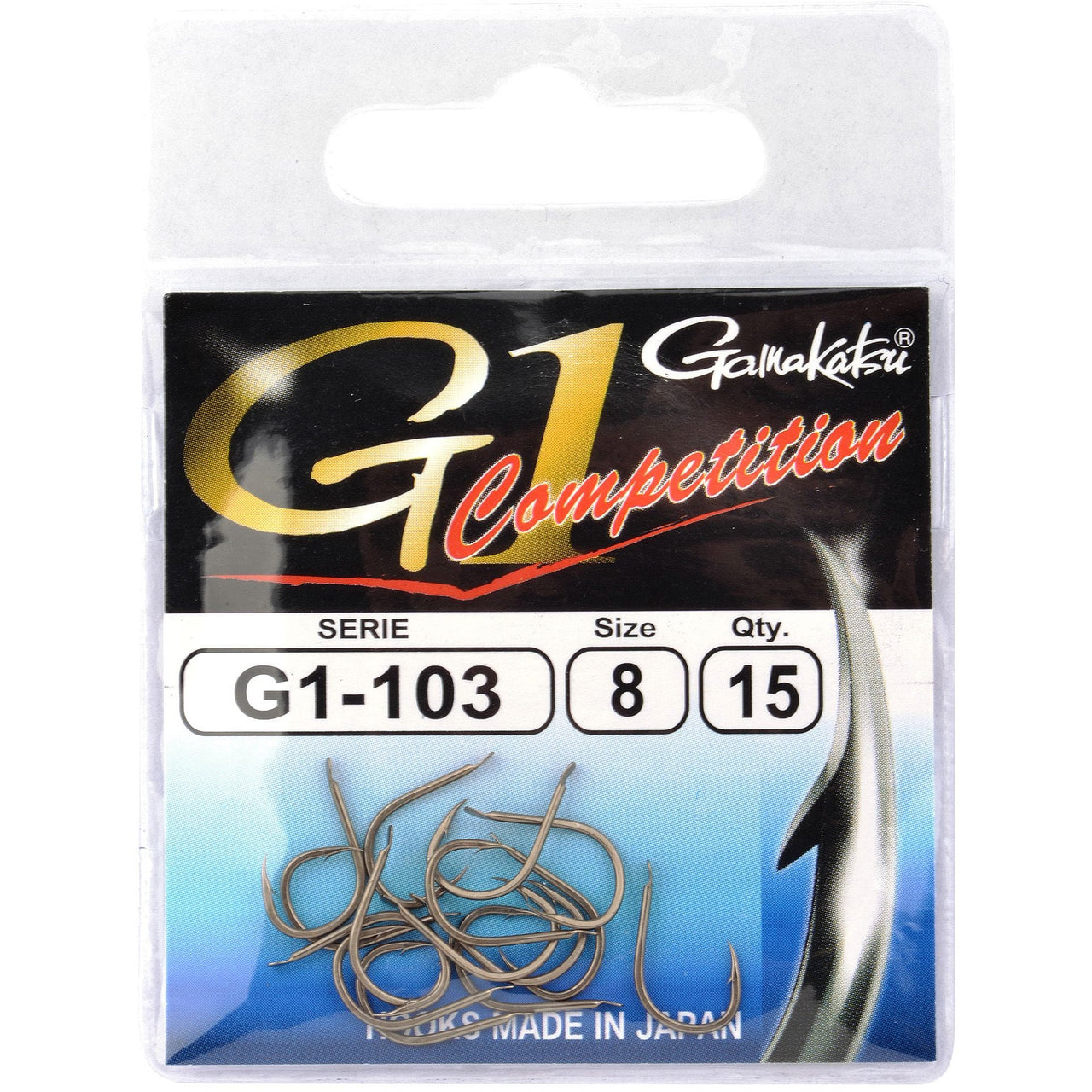 Gamakatsu G-1 COMPETITION 103 HOOKS
