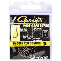 Gamakatsu G-CARP WIDE GAPE SUPER HOOKS