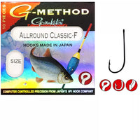 Gamakatsu G-METHOD CLASSIC F ALLROUND HOOKS BLACK