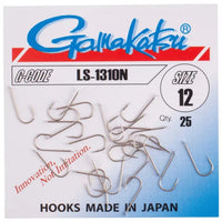 Gamakatsu LS-1310N HOOKS NICKEL
