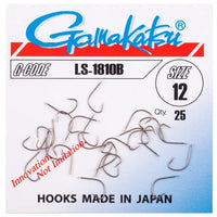 Gamakatsu LS-1810B HOOKS BRONZE
