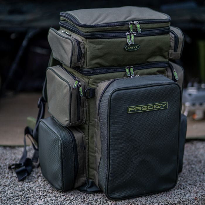 greys prodigy tackle box accessories Greys Prodigy Tackle Base Rucksack Fishing Backpack – MatchFishing