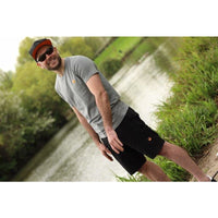 Guru Black Cargo Shorts