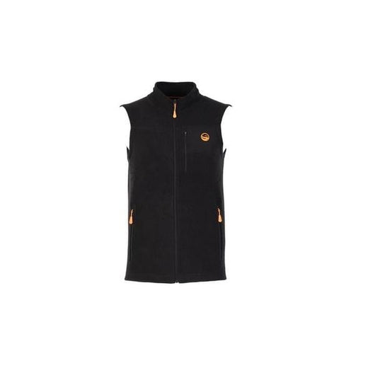 GURU FLEECE GILET BLACK