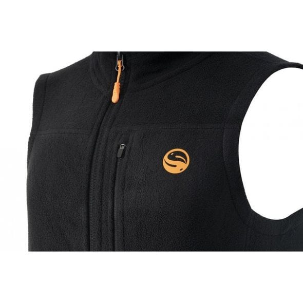 GURU FLEECE GILET BLACK