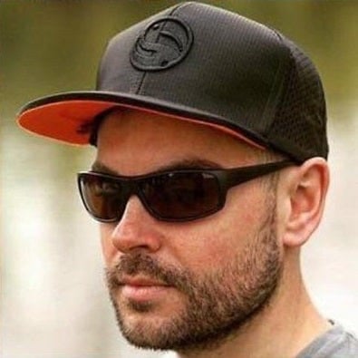 Guru Lazer Snapback Black / Orange