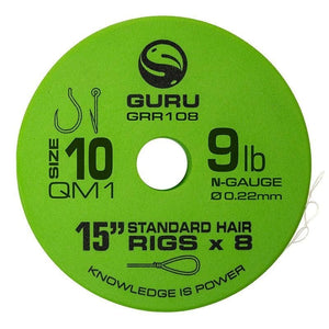 GURU QM1 Standard Hair 15" Rigs