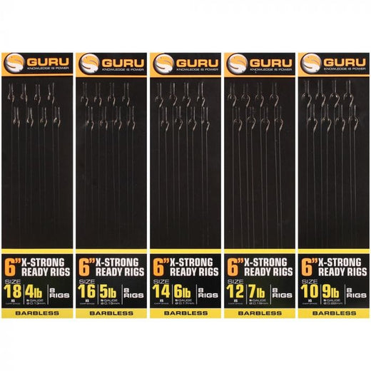 GURU XS CARP POLE RIGS 6INCH